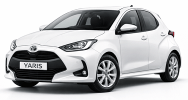 Toyota Yaris rental car in Durres - compact hatchback